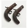 Image 11 : Pair of percussion large bore belt pistols signed  “D. Egg. London” on the top of the barrels (Note: