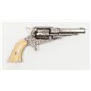Image 1 : Remington New Model pocket revolver, converted  from percussion to .32 RF cal., full and finely  New