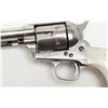 Image 5 : Colt SAA revolver,  .32 W.C.F. cal., 7-1/2”  barrel, nickel finish, pearl grips, #117841 in  overall