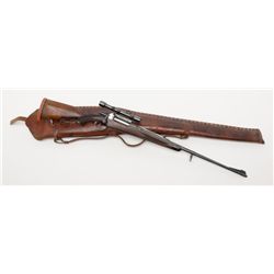 Important Griffin & Howe rifle with a Mauser  action in .300 H & H caliber, 26-1/2” barrel,  Lyman r