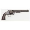 Image 1 : Smith & Wesson Second Model American single action  frontier revolver in .44 S&W caliber with  origi