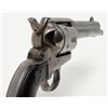 Image 10 : Colt SAA revolver, .44-40 cal., 4-3/4” barrel,  blue and case hardened finish, checkered hard  rubbe