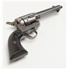 Image 9 : Colt SAA revolver, .44-40 cal., 4-3/4” barrel,  blue and case hardened finish, checkered hard  rubbe