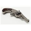 Image 6 : Deluxe engraved in New York style .22 caliber  single action spur trigger revolver marked  “Smith’s 