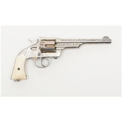 Merwin and Hulbert patent frontier revolver by  Hopkins and Allen in .44-40 caliber, fully and  fine