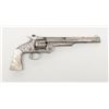 Image 2 : Smith & Wesson 2nd model American .44 caliber  single action revolver with 8” barrel showing  origin