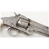 Image 5 : Smith & Wesson 2nd model American .44 caliber  single action revolver with 8” barrel showing  origin