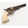Image 11 : Colt Model 1849 Pocket percussion revolver, .31  cal., 5” octagon barrel, custom engraved and  multi