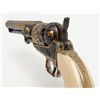 Image 13 : Colt Model 1849 Pocket percussion revolver, .31  cal., 5” octagon barrel, custom engraved and  multi