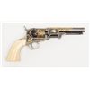 Image 1 : Colt Model 1849 Pocket percussion revolver, .31  cal., 5” octagon barrel, custom engraved and  multi
