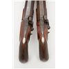 Image 8 : Pair of large bore percussion pistols signed  “Patrick” on the locks and “Liverpool” on the  barrels