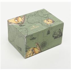 Rolex 18Kt gold President with double quick set,  block face, concealed clasp, #L904434 with  origin