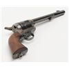 Image 12 : Colt SAA revolver, .476 cal., 7-1/2” London  addressed barrel, high tapered front sight, blue  and c