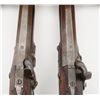 Image 4 : Pair of classic French silver mounted pistols  converted from flintlock to percussion with ornate  E
