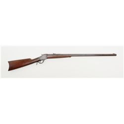 Winchester Model 1885 High Wall lever action  single shot rifle, breech end of barrel marked  “Cal 4