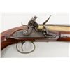 Image 3 : Near fine original flintlock pistol with top  mounted spring bayonet signed “Forest, London”  circa 