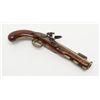Image 6 : Near fine original flintlock pistol with top  mounted spring bayonet signed “Forest, London”  circa 