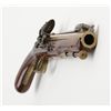 Image 8 : Near fine original flintlock pistol with top  mounted spring bayonet signed “Forest, London”  circa 