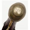 Image 5 : Spanish Miquelet flintlock pistol, 1780 date, .65  cal., 9-1/2” Bustindui barrel, brass mountings,  