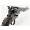 Image 10 : Colt SAA revolver, .45 Colt cal., 7-1/2” barrel,  blue and case hardened finish, checkered hard  rub