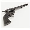 Image 9 : Colt SAA revolver, .45 Colt cal., 7-1/2” barrel,  blue and case hardened finish, checkered hard  rub