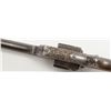 Image 13 : Smith & Wesson .38 Single Action Second Model  revolver, custom high relief engraved in old  fitted 