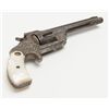 Image 16 : Smith & Wesson .38 Single Action Second Model  revolver, custom high relief engraved in old  fitted 