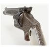 Image 18 : Smith & Wesson .38 Single Action Second Model  revolver, custom high relief engraved in old  fitted 