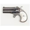 Image 2 : Remington Arms-UMC Double Derringer, .41 cal., 3”  barrels, blue finish, pearl grips, #99 in overall