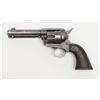 Image 2 : Colt SAA revolver, .38 W.C.F. cal., 4-3/4” barrel,  blue and case hardened finish, checkered black  