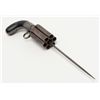 Image 5 : Original Marietie pepperbox 6 barrel percussion  pistol with dagger, ex-Ratner collection and  pictu