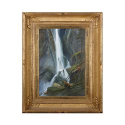 Original oil painting on artist board by noted and  award-winning western artist Michael Coleman  en