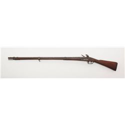 Virginia Manufactory 2nd model musket a.k.a. model  of 1812 pattern in original flintlock  configura