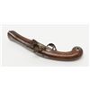 Image 8 : Elliptical barrel blunderbuss pistol circa early  19th century with iron barrel and mounts probably 