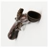 Image 9 : Elliptical barrel blunderbuss pistol circa early  19th century with iron barrel and mounts probably 