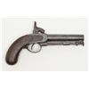 Image 1 : Rare Martial Irish Constabulary percussion pistol,  .65 caliber smoothbore, 4-1/2” round barrel with