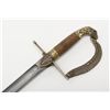 Image 9 : U.S. Eagle head officer’s sword probably French  made and imported for militia use circa  1825-1840s