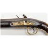 Image 3 : Beautiful English flintlock pistol by Blanch, .60  cal., 18-1/2” overall with a 12” octagon to round