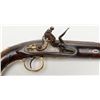 Image 4 : Beautiful English flintlock pistol by Blanch, .60  cal., 18-1/2” overall with a 12” octagon to round