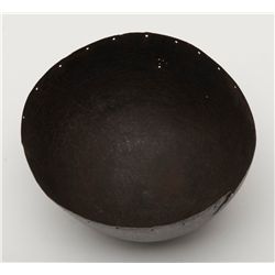 European made gothic era archer’s helmet circa  about 1450 showing early lamination and proper  forg