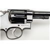 Image 10 : Smith & Wesson Model 1917 Commercial DA revolver,  .45 cal., 5-1/2” barrel, blue finish, checkered  
