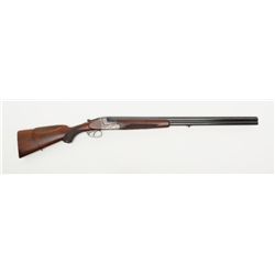 Merkel Pre-War O/U shotgun, cal. 20 gauge, Serial  #3982.  The shotgun is in overall very good to  n