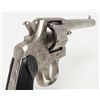 Image 17 : Colt New Service DA revolver, .44 cal., 7-1/2”  barrel, nickel finish, checkered hard rubber  grips,