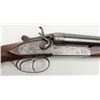 Image 9 : German Hubertus side by side hammer shotgun, cal.  12 Gauge, Serial #54392.  The shotgun is in  over