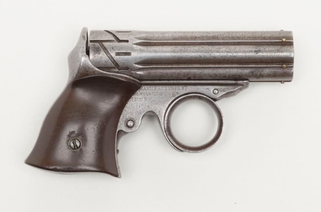 Remington ZigZag Derringer, 6shot, .22RF cal., 31/4” barrel group