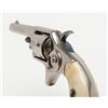 Image 10 : Colt New Line spur trigger revolver, .22 cal.,  2-1/2” barrel, nickel finish with etched panel on  b