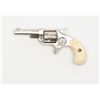 Image 2 : Colt New Line spur trigger revolver, .22 cal.,  2-1/2” barrel, nickel finish with etched panel on  b