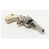 Image 7 : Colt New Line spur trigger revolver, .22 cal.,  2-1/2” barrel, nickel finish with etched panel on  b