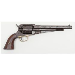 Remington New Model Army Conversion with ejector,  .45 cal., 8” octagon barrel, 5-shot, wood grips, 