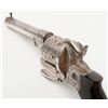 Image 8 : High quality double action pinfire revolver marked  “Dumonthier” showing light floral engraving and 